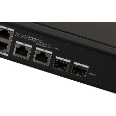 Коммутатор Dahua DH-LR2226-24ET-360, 24×100 Мбит/с + 2×1 Гбит/с + 2×1 Гбит/с Combo, управляемый
