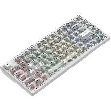 Клавиатура A4Tech Bloody MS76 проводная, USB Type-A, белый
