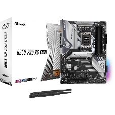 Материнская плата ASRock B650 Pro RS WiFi, AM5, AMD B650, 4xDDR5, 4xSATA, 3xM.2, 1xPCIe 4.0 x16, 1xPCIe 3.0 x16, 1xPCIe 3.0 x1, 1xHDMI, 1xDP, 1x2.5Gb LAN, Wi-Fi 6E, Bluetooth 5.2, 1xUSB-C 10Gbps, 2xUSB-A 5Gbps, 6xUSB-A 2.0, 3x3.5 мм, 7.1, ATX