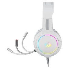 Гарнитура Redragon Mento белый, проводная, USB / 2 x mini jack 3.5 мм, подсветка