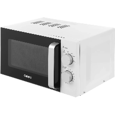 Микроволновая печь Galanz MOS-2401FMW белый, 20 л, 800 Вт, переключатели - поворотный механизм