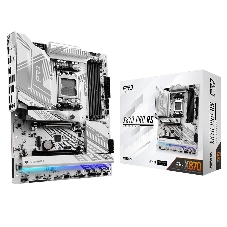 Материнская плата ASRock X870 PRO RS, AM5, AMD X870, 4xDDR5, 4xSATA, 3xM.2, 1xPCIe 5.0 x16, 1xPCIe 4.0 x4, 1xHDMI, 1x2.5Gb LAN, Wi-Fi 6E, BT 5.2, 2xUSB-C 40Gbps, 4xUSB-A 5Gbps, 6xUSB-A 2.0, 1xTOSLINK, 3x3.5 мм, 7.1, ATX