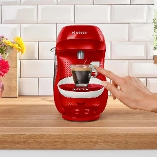 Кофемашина капсульная Bosch Tassimo TAS1006 Happy красный, исп. кофе - капсулы, 0.7 л, 1400 Вт.