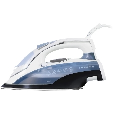Утюг Polaris PIR 3074 SG AA белый/голубой, 3000 Вт, 50 г/мин, 260 г/мин, 300 мл