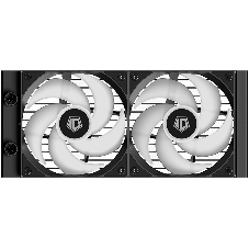 Система жидкостного охлаждения ID-Cooling FX240 LCD (Soc 1851/1700/1200/115X/AM5/AM4, 2x120мм fan, 2000rpm, 27.2 дБ, 300W, PWM 4-pin/5V 3Pin ARGb,Cop) (FX240 LCD)