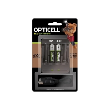 Аккумулятор + зарядное устройство Opticell Turbo АА 2600 mAh AA/AAA 2600mAh (2шт) блистер Аккумулятор + зарядное устройство Opticell Turbo АА 2600 mAh AA/AAA 2600mAh (2шт) блистер