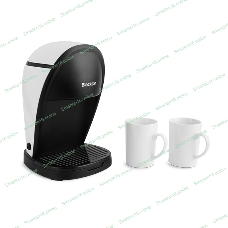 Кофеварка капельная Blackton Bt CM1113 белый/черный, исп. кофе - молотый, 0.3 л, 450 Вт.
