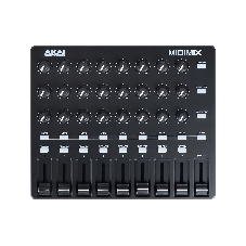MIDI контроллер AKAI MIDIMIX 24 энкодера, 9 фейдеров, 8 кнопок Mute/Solo, 8 кнопок Rec Arm