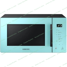 Микроволновая печь Samsung MS23T5018AN/BW голубой, 23 л, 800 Вт, переключатели - сенсор