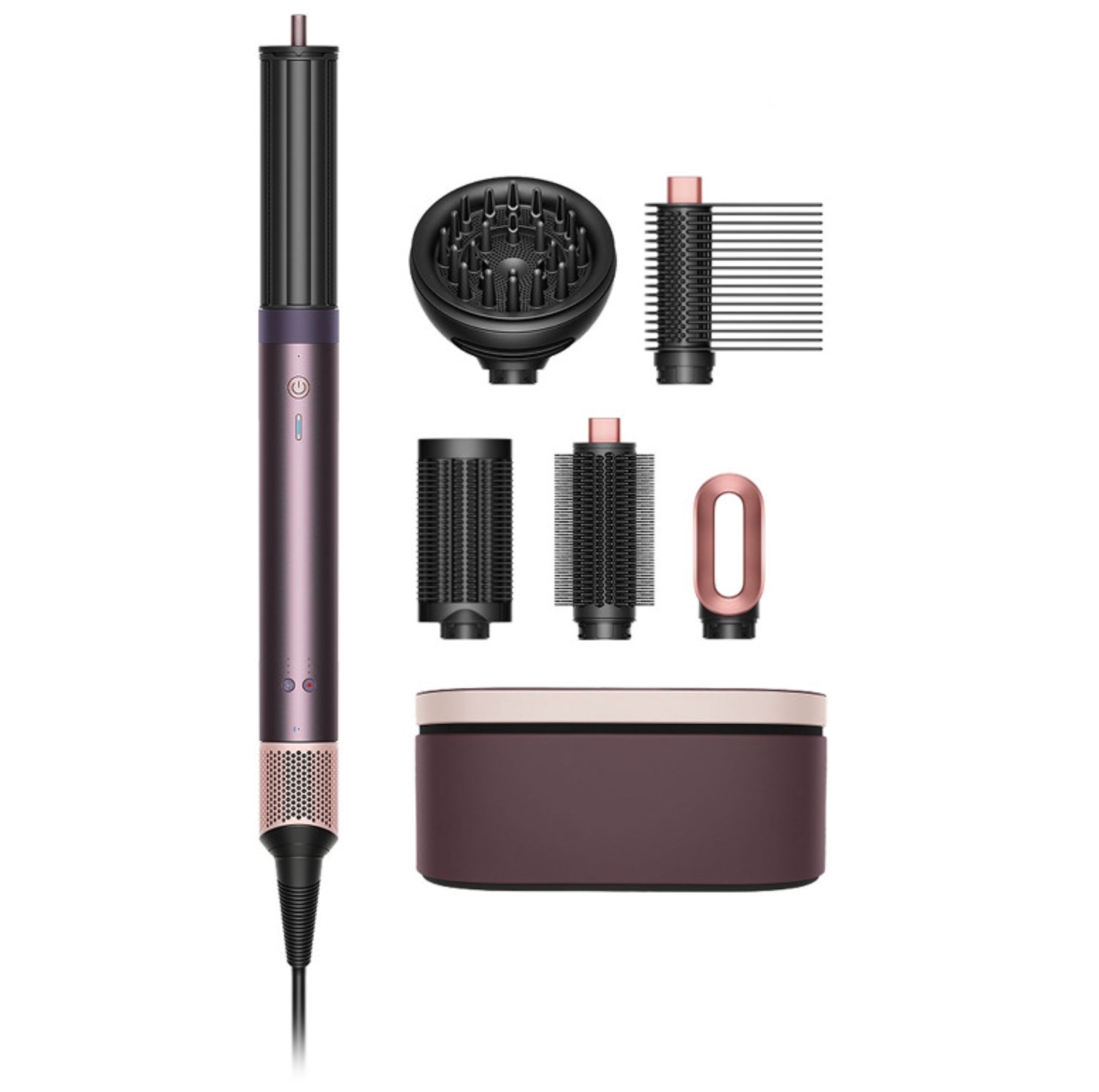 Мультистайлер Dyson Airwrap HS09 Coanda2x (Curly+Coily) яшмовая слива, 1700 Вт, ионизация