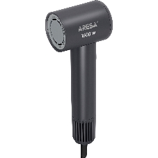 Фен ARESA AR-3233 графит, 1600 Вт, ионизация