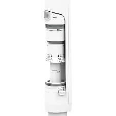 Пылесос вертикальный Candy CVC150W белый, питание от аккумулятора, 200 Вт, уборка сухая, пылесборник 1,3 л