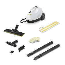 Пароочиститель Karcher EasyFix SC 2 белый, напольный, 1500 Вт, 40 г/мин, 1000 мл