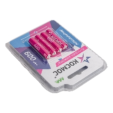 Аккумулятор AAA/R03 NI-MN 600мА.ч BP-4 (блист.4шт) КОСМОС KOCR03NIMH600mAh4BL