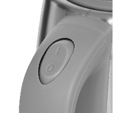 Чайник электрический Delta Lux DE-1015 серый 2кВт, 1.8 л