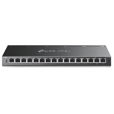 Коммутатор настольный TP-Link TL-SG116P с 16 гигабитными портами PoE+