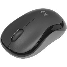 Мышь беспроводная Logitech M220 SILENT черный/серый, 1000 dpi, радиоканал, USB, кнопки - 3