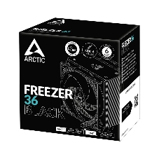 Кулер для процессора Arctic Freezer 36 черный, 120 мм, алюминий/медь, 1800 об/мин, 22.5 дБ, 4 pin, 200 Вт, 159 мм