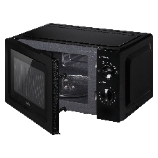 Микроволновая печь BBK 17MWS-782M/B черный, 17 л, 700 Вт, переключатели - поворотный механизм
