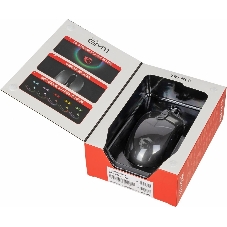 Мышь проводная MSI Clutch GM11 черный, 5000 dpi, USB, кнопки - 6