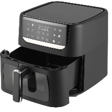 Аэрогриль TopDevice TDA601 черный, 1500 Вт, 6 л, сенсор, 12 программ