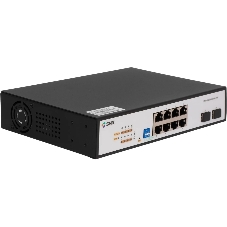 Коммутатор SNR SNR-S2300G-8TM-POE (L2) 8x1Гбит/с 2SFP 8PoE 130W управляемый