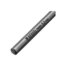Сверло спиральное по металлу Denzel 3,2 x 65мм, Р6М5, Golden Tip, многогранная заточка, 2 шт.