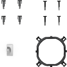 Кулер для процессора CPU Cooler Ocypus Beta A10 BK (75W, 3-pin, 67mm, Al, 1x124mm, 40CFM, 29.5dBA, 2000RPM, S: 1851/1700/115X/1200, AM5/AM4, black)