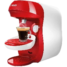 Кофемашина капсульная Bosch Tassimo TAS1006 Happy красный, исп. кофе - капсулы, 0.7 л, 1400 Вт.