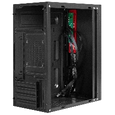 Компьютерный корпус Miditower ExeGate AA-443U-UNS500 (ATX, БП UNS500 с вент. 12см, 2хUSB+1хUSB 3.0+HD Audio, черный)