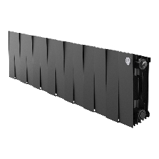 Радиатор биметаллический Royal Thermo PianoForte 200 черный- 14 секц.