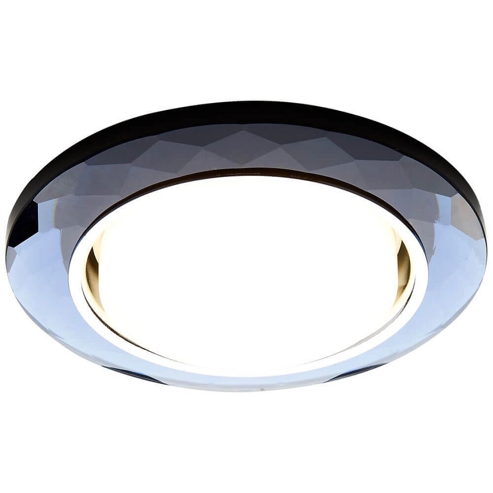 Точечный светодиодный светильник Ambrella Light хром/тонированный GX53 G8077 BK