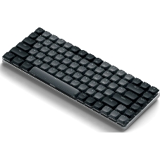 Клавиатура Satechi SM1 Slim Dark гибридная, USB Type-A, Bluetooth, радиоканал, чёрный