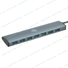 USB-концентратор Digma HUB-7U3.0-UC-G, USB-C, USB 3.0 7 портов, USB Type-C