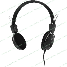 Проводные наушники Oklick HS-M200 черный, накладные, Jack 3.5 мм