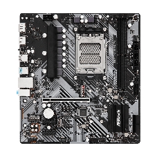 Материнская плата ASRock B650M-H/M.2+, AM5, AMD B650, 2xDDR5, 4xSATA, 2xM.2, 1xPCIe 4.0 x16, 1xDP, 1xHDMI, 1x1Gb LAN, 2xUSB 2.0, 3xUSB 3.2 Gen 1, 1xUSB-C, 3x3.5 мм, 7.1, Micro-ATX
