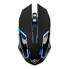 Мышь беспроводная Nakatomi MROG-20UR черный, 2400 dpi, радиоканал, USB, кнопки - 6
