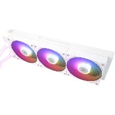 Водяное охлаждение для процессора Thermalright Grand Vision 360 (360mm, LED, White, ARGB/Fans: 3x120mm, 80.45CFM, 29.4dBA, 2150RPM/Pump height 72.5mm, 6400RPM, Rad thickness 27mm/S: 1700, 1200, 1851, 115X, 2011, 2066, AM5, AM4)