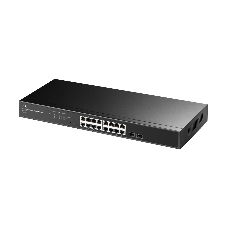 Коммутатор CUDY GS1016ES2, 16×1 Гбит/с + 2×1 Гбит/с SFP, настраиваемый