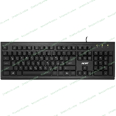 Клавиатура проводная Acer OKW120, USB, черный
