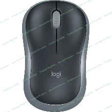 Мышь беспроводная Logitech M185 серый/черный, 1000 dpi, радиоканал, USB, кнопки - 3