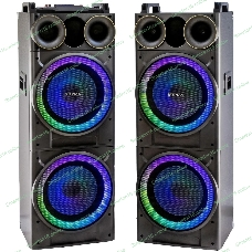 Минисистема SUPRA SMB-2150 черный 1200Вт FM USB BT SD (в комплекте: активн.+пассив.колонки)