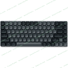 Клавиатура Satechi SM1 Slim Dark гибридная, USB Type-A, Bluetooth, радиоканал, чёрный