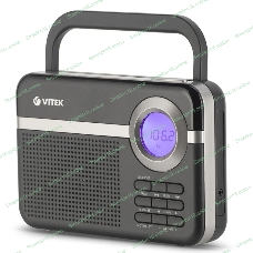 Радиоприемник Vitek VT-3592 (BK) Тип батареек UM-2/С. Выходная мощность 1 вт.