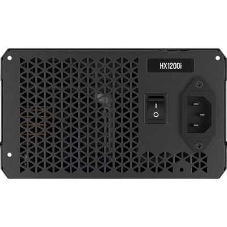 Блоки питания/ Power Supply Corsair HX1200i Ultra-Low Noise, Model RPS0202, 1200W 80+ Platinum (ATX, 3.1, PCIe 5.1, Full modular, 1x24(20+4)pin, 2x12V-2x6, 1x16-pin PCIe, 2x4+4-pin CPU +12V (EPS), 6x4-pin Molex, 5x6+2-pin PCIe, 8xSATA3, 1xUSB (Type-C), Active, 140x140mm, 200x150x86mm, APFC, Power cable-EU, black)