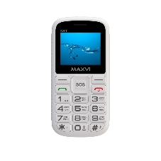 Мобильный телефон Maxvi B201 белый