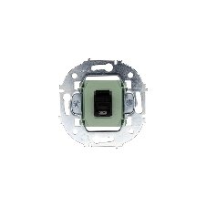 Розетка компьютерная СП OSEN RJ45 кат.6 механизм серый матовый LEZARD 743-7488-140