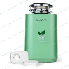 Измельчитель пищевых отходов Бирюса WD-750G2R зеленый