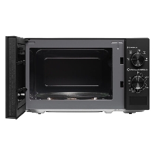 Микроволновая печь BBK 20MWS-762M/B черный, 20 л, 700 Вт, переключатели - поворотный механизм