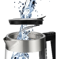 Чайник электрический POLARIS PWK1725CGLD WIFI IQ Home, 1,7 л, 2200 Вт, стекло